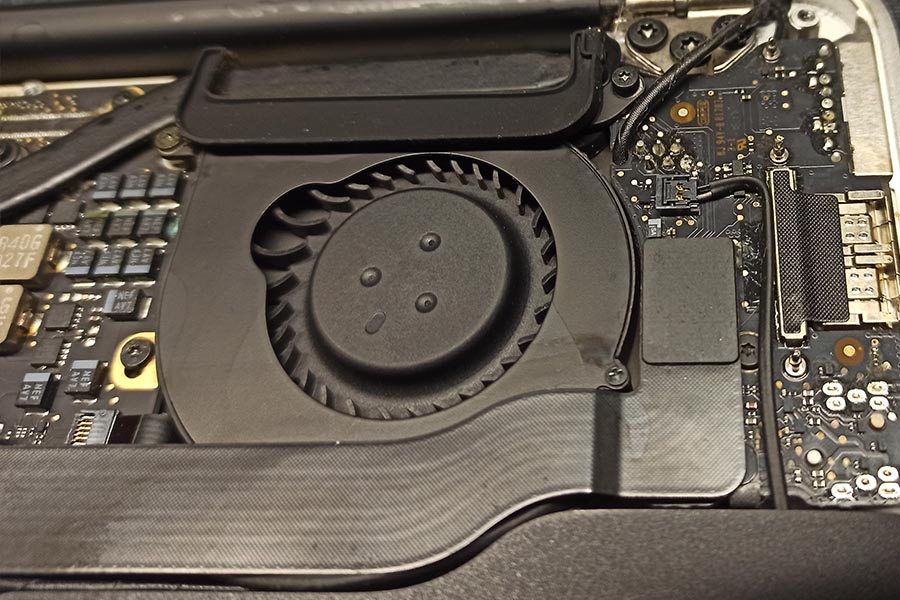 MacBook ventilator reparatie MacBook ventilator reparatie