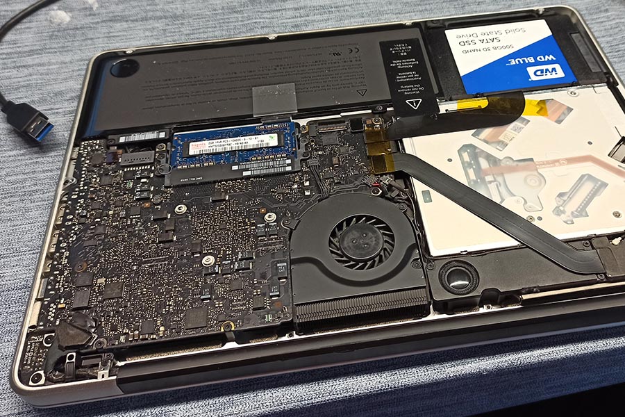 MacBook harddisk reparatie MacBook harddisk reparatie
