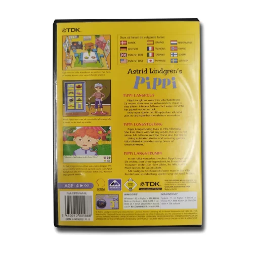 Pippi Langkous | Computer spel | CD-ROM