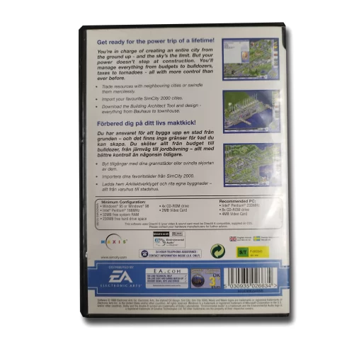 SimCity 3000 | Computer spel | CD-ROM